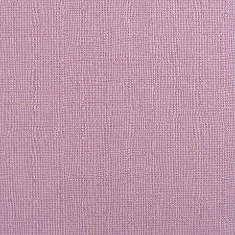 Canvas Texture Cardstock - Lilac Lace