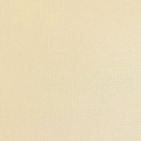 Canvas Texture Cardstock - Vanilla Ice Cream