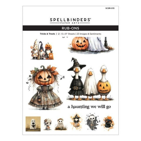 Tricks & Treats Rub Ons