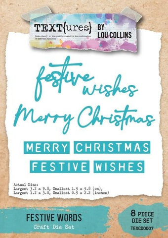 Festive Words Dies