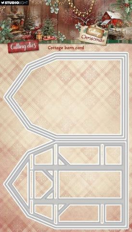 Cottage Christmas - Cottage Bard Card - Dies