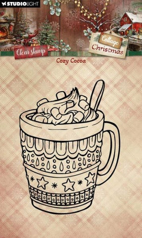 Cottage Christmas - Cozy Cocoa - Clear Stamps