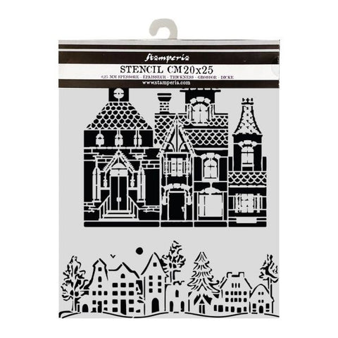 Christmas House - Stencil