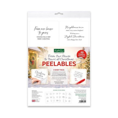From Our House to Yours at Christams Peelables