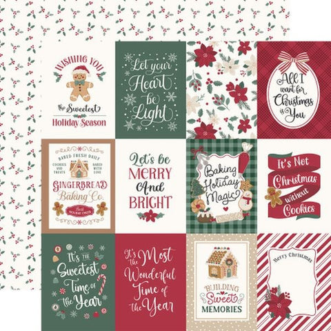 Baking Christmas Cheer - 3x4 Journaling Cards