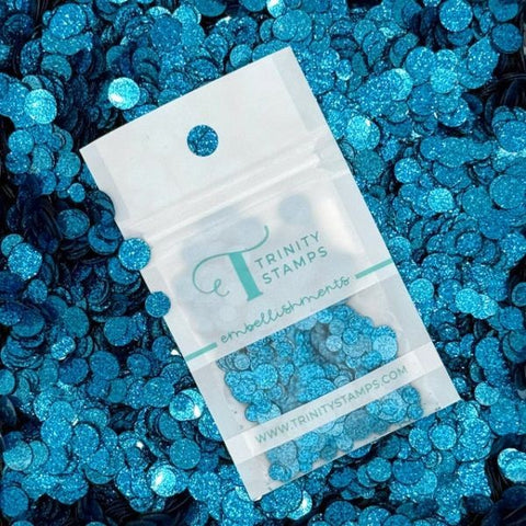 Sparkle Spots Confetti Embellishments - Ultramarine