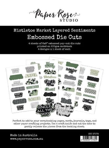 Mistletoe Market - Layered Sentiments Die Cuts