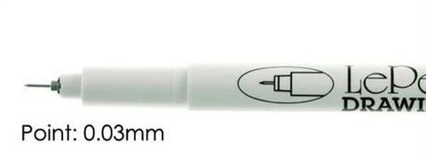 LePen Drawing -0.03MM Black