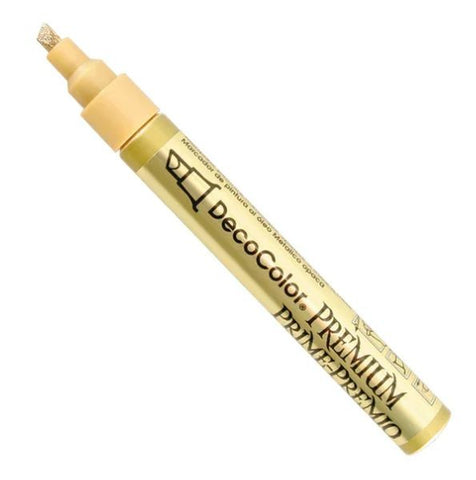Deco-Color Premium - Gold Paint Marker - 5MM Chisel Tip