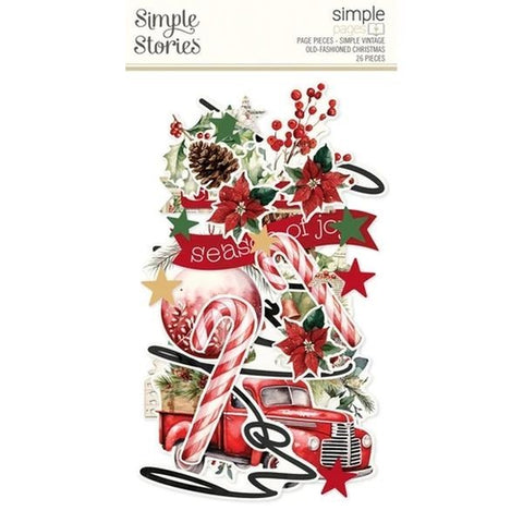 Simple Vintage Old-Fashioned Christmas - Simple Pages Page Pieces