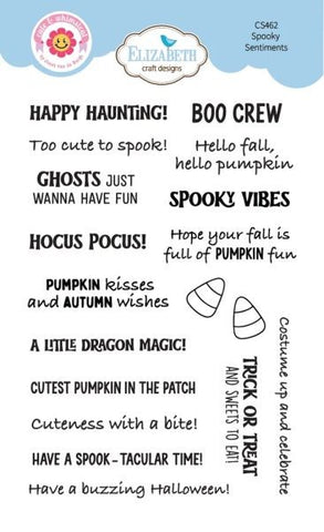 Snuggle Season - Clear Stamps - Spooky Sentiments