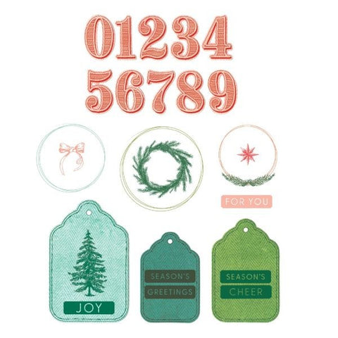Holiday Tags - Stamp & Die Set