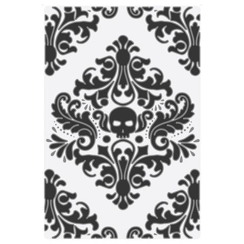 Vault Skull - A6 Mulit-Level Embossing Folder