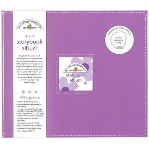 12x12 Storybook Album - Lilac