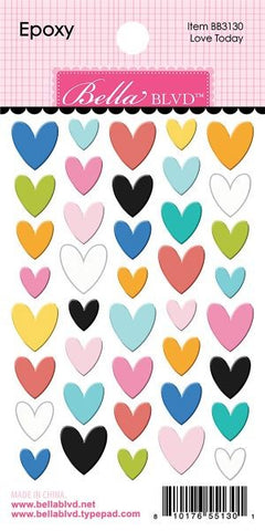 Love Today - Epoxy Stickers