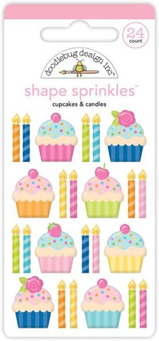 Cupcakes & Candles - Shape Sprinkles