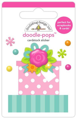Cupcakes & Candles - Doodle Pops - Wrapped in Ribbons