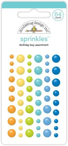 Balloons & Banners - Birthday Boy Assortment Sprinkles