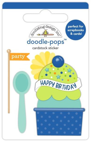 Balloons & Banners - Doodle Pops - Birthday Sundae