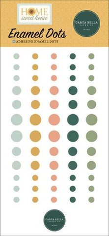 Home Sweet Home - Enamel Dots
