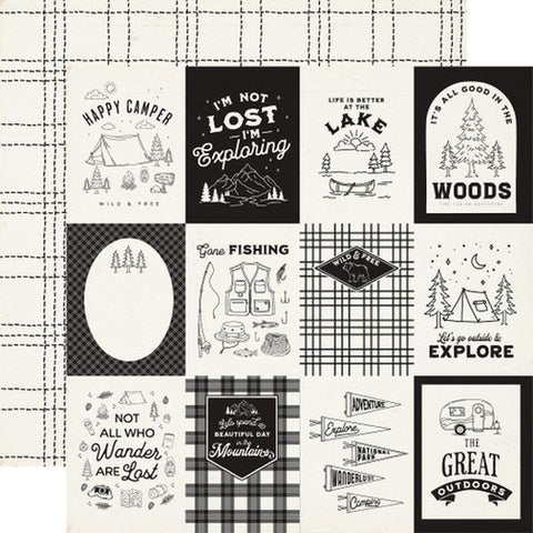 Great Outdoors - 3x4 Journaling Cards
