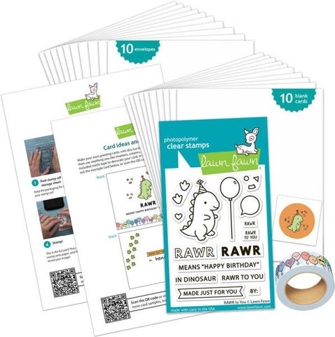 RAWR to You Kids Cardmaking Kit