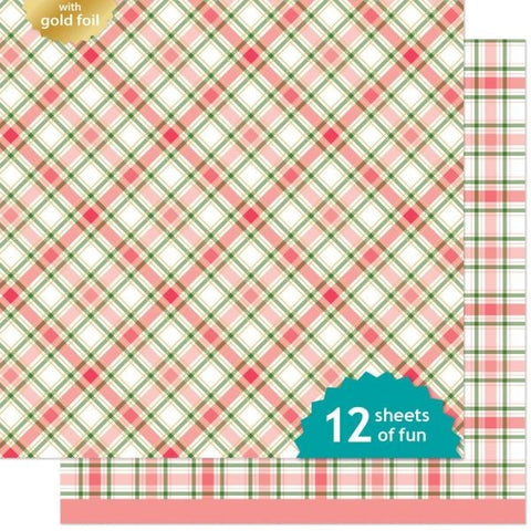 Let it Shine Holiday Plaids - Ginger Snap