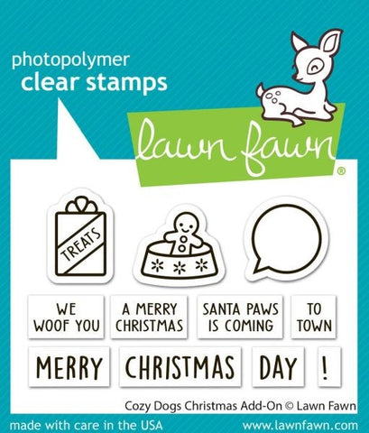 Cozy Dogs - Christmas Add On - Clear Stamps