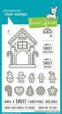 Gingerbread House - Clear Stamps