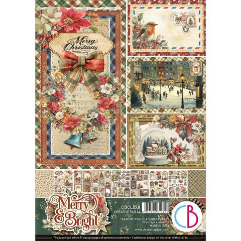 Merry & Bright - A4 Creative Pad
