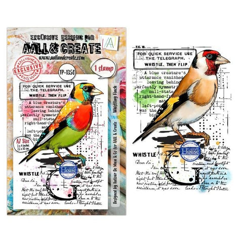 Whistling Finch - Clear Stamps