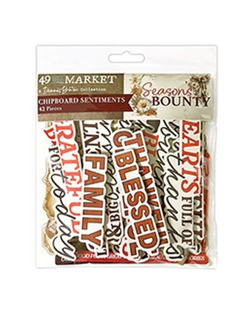 Season's Bounty -  Chipboard