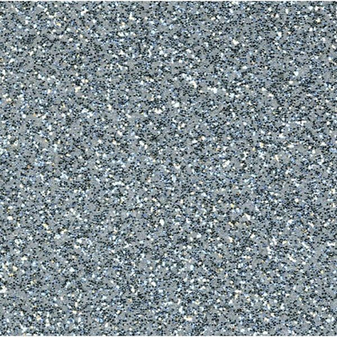 Glitter Silk Cardstock - Silver Mist