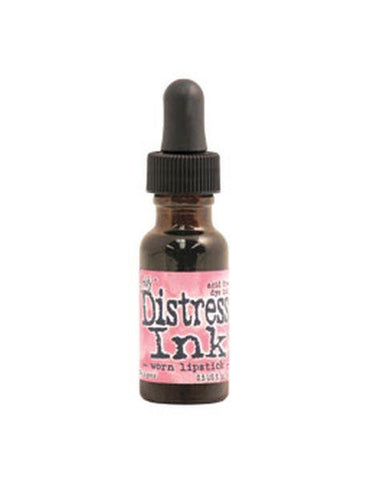 Distress Ink Re-Inker - Worn Lipstick
