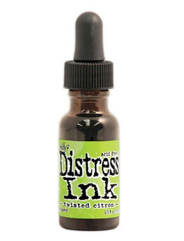 Distress Ink Re-Inker - Twisted Citron