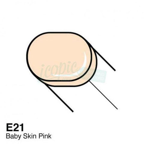 Copic Sketch Marker - E21 - Baby Skin Pink