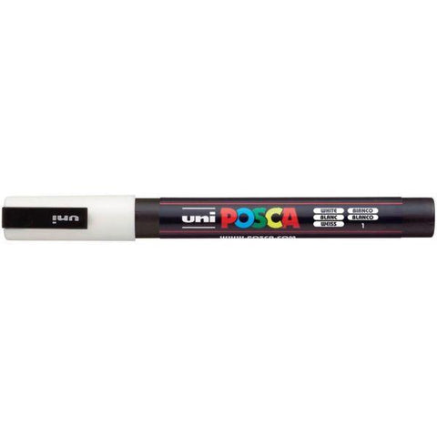 White - Posca Fine Point Paint Pen