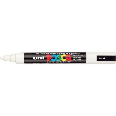 Posca Paint Pen - Medium Tip - White