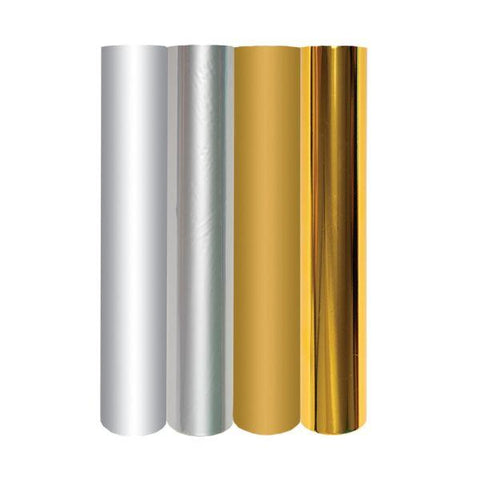 Glimmer Hot Foil Roll - Metallic Gold & Silver Variety Pack