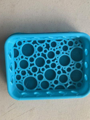 Stamp Shammy Holder - Blue Bubbles