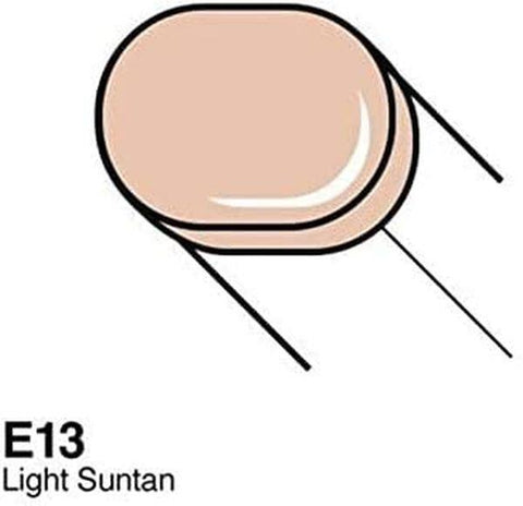 Copic Sketch Marker - E13 - Light Suntan