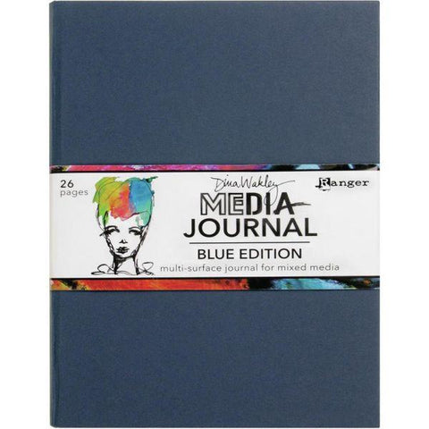 Media Journal 8x10 - Blue