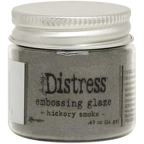 Distress Embossing Glaze - Hickory Smoke