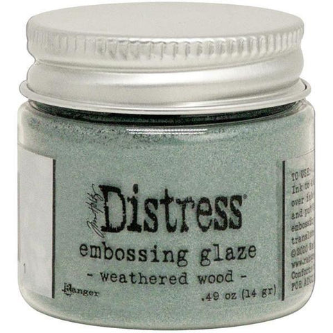 Distress Embossing Glaze - Weathered Wood