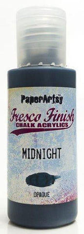 Fresco Finish Acrylic Paint - Midnight