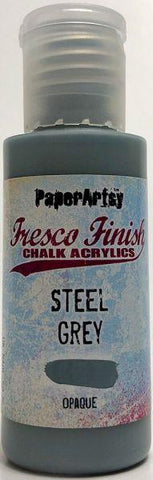 Fresco Finish Acrylic Paint - Steel Grey