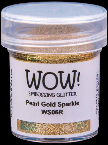 Embossing Powder - Pearl Gold Sparkle