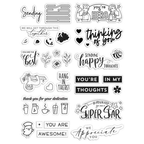 Clear Stamps - Thinking of You