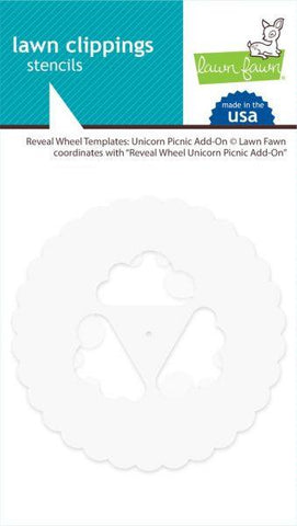 Lawn Clippings - Reveal Wheel Templates - Unicorn Picnic