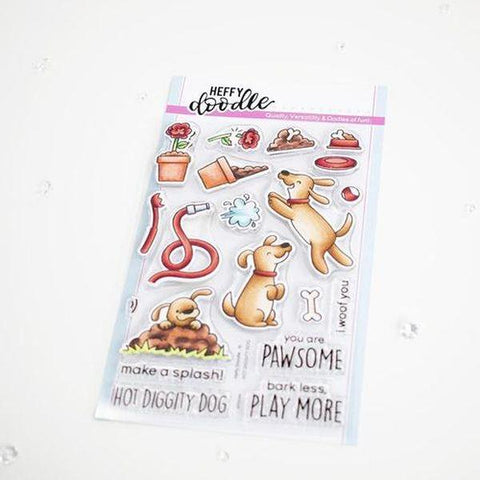 Clear Stamps - Hot Diggity Dog